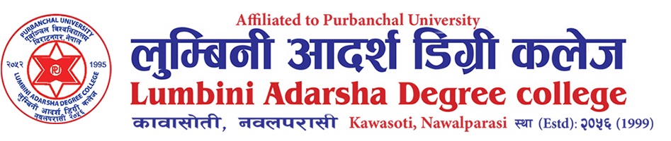 Lumbini Adarsha Degree College Logo